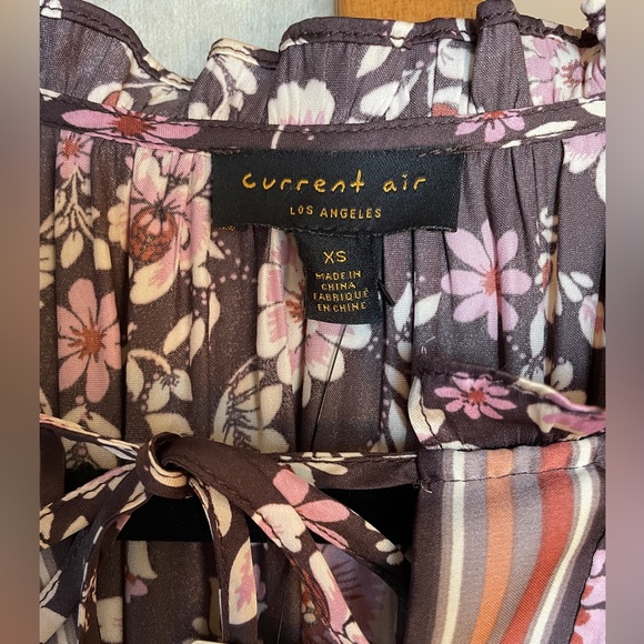 Anthropologie CURRENT AIR Alyce Mini Dress in XS NWT - Picture 2 of 14